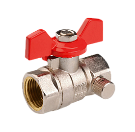 Кран шаровой АДЛ Бостон 35.341 1/2&Prime; Ду15 Ру25 латунный полноп...